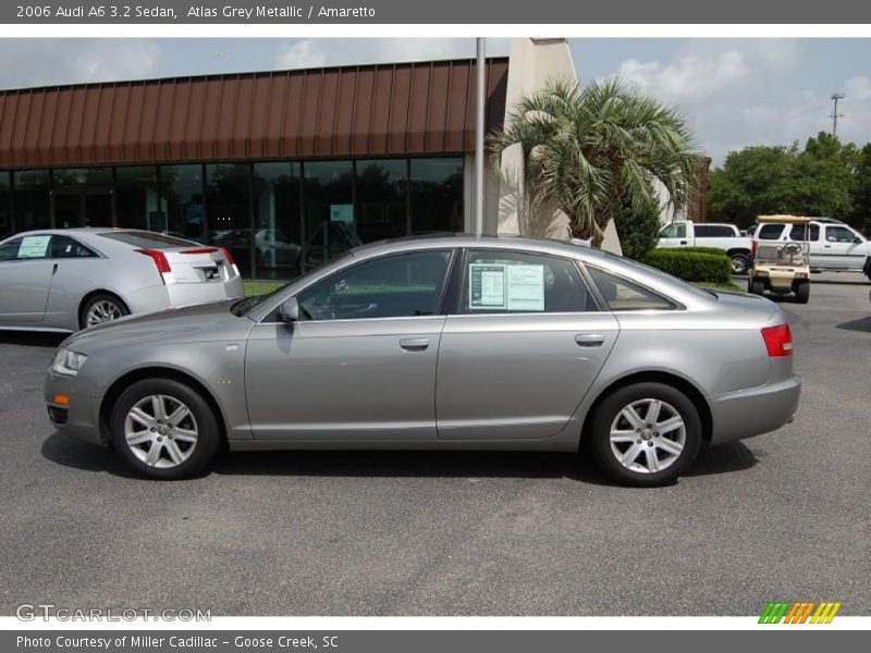 Atlas Grey Metallic / Amaretto 2006 Audi A6 3.2 Sedan
