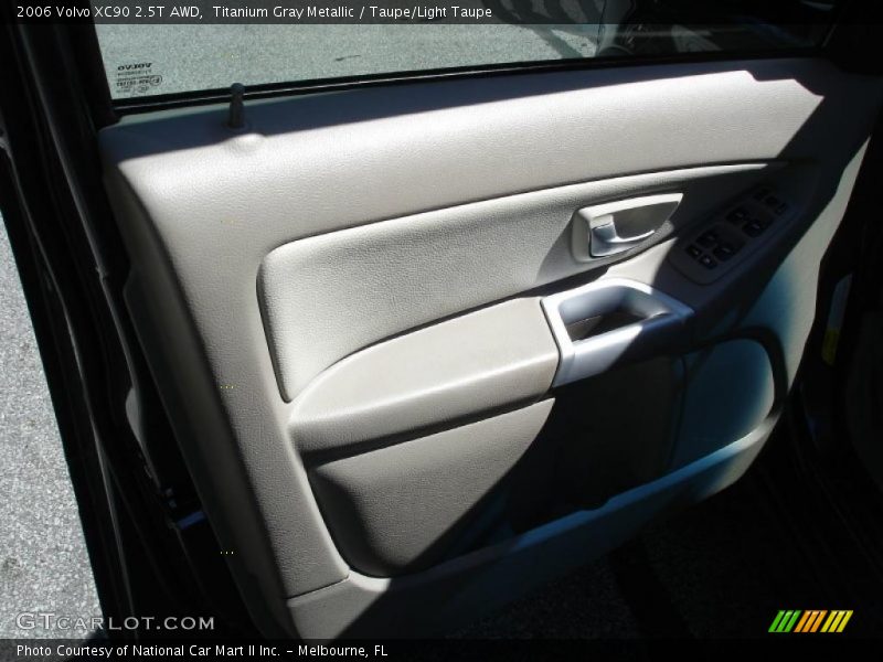 Titanium Gray Metallic / Taupe/Light Taupe 2006 Volvo XC90 2.5T AWD