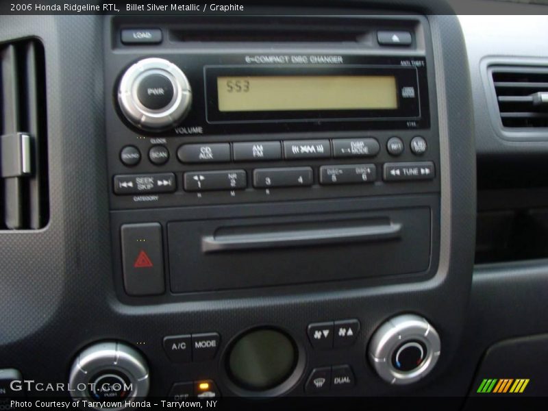 Billet Silver Metallic / Graphite 2006 Honda Ridgeline RTL