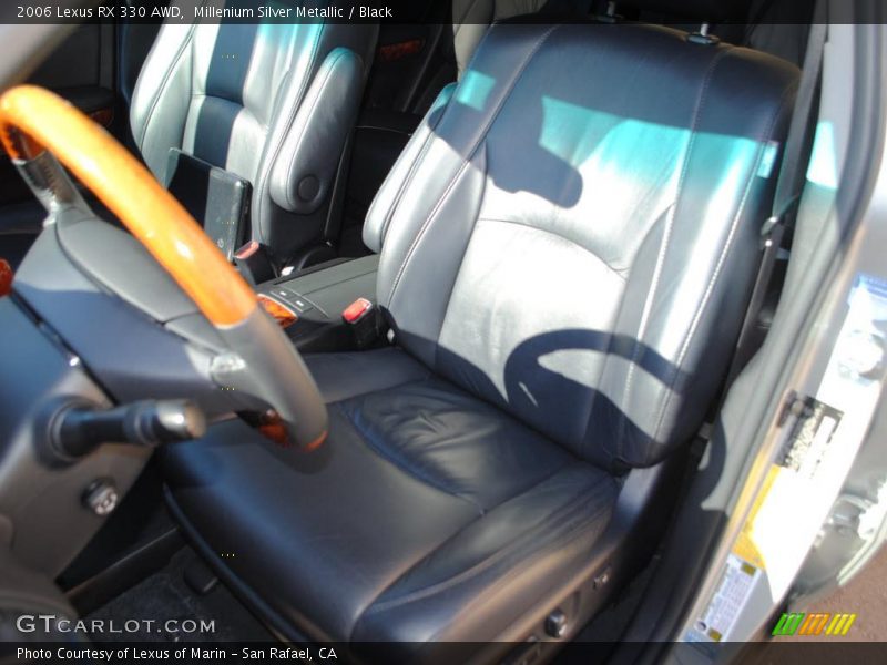 Millenium Silver Metallic / Black 2006 Lexus RX 330 AWD