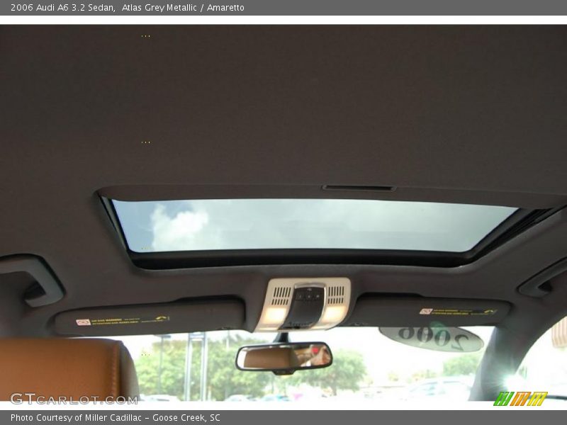 Atlas Grey Metallic / Amaretto 2006 Audi A6 3.2 Sedan