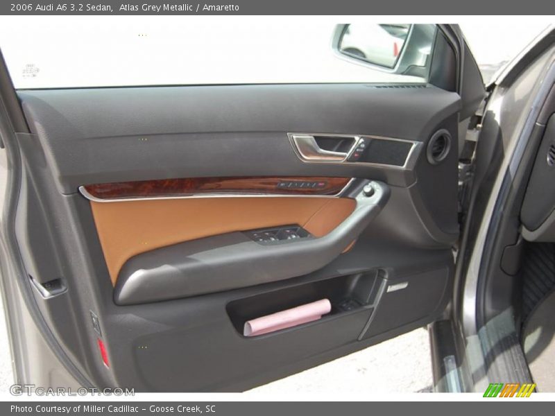 Atlas Grey Metallic / Amaretto 2006 Audi A6 3.2 Sedan
