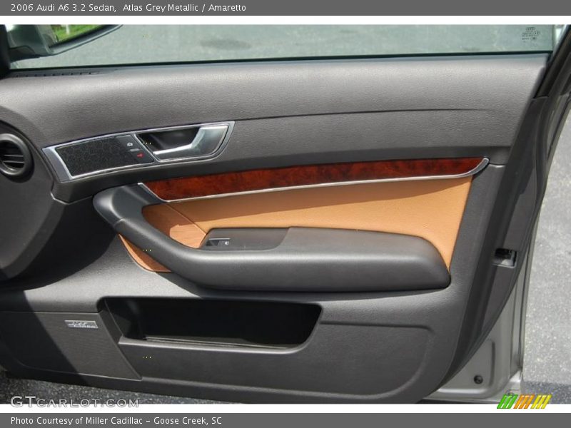Atlas Grey Metallic / Amaretto 2006 Audi A6 3.2 Sedan