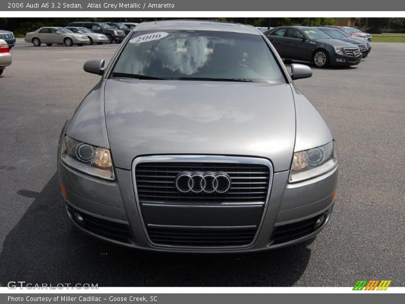 Atlas Grey Metallic / Amaretto 2006 Audi A6 3.2 Sedan