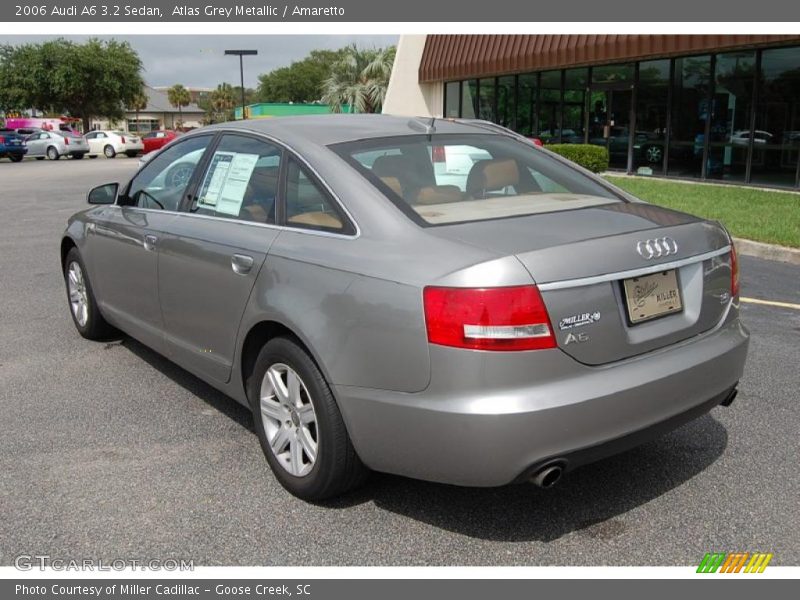 Atlas Grey Metallic / Amaretto 2006 Audi A6 3.2 Sedan