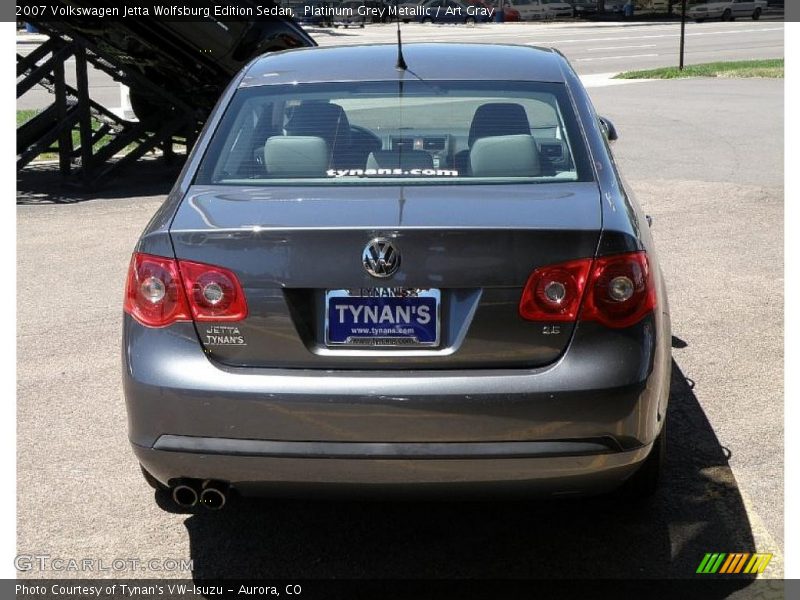 Platinum Grey Metallic / Art Gray 2007 Volkswagen Jetta Wolfsburg Edition Sedan