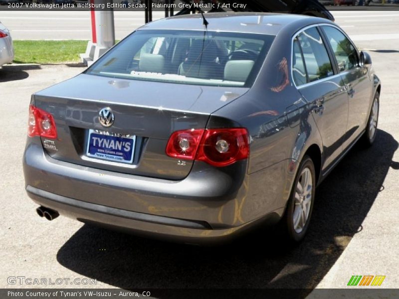 Platinum Grey Metallic / Art Gray 2007 Volkswagen Jetta Wolfsburg Edition Sedan