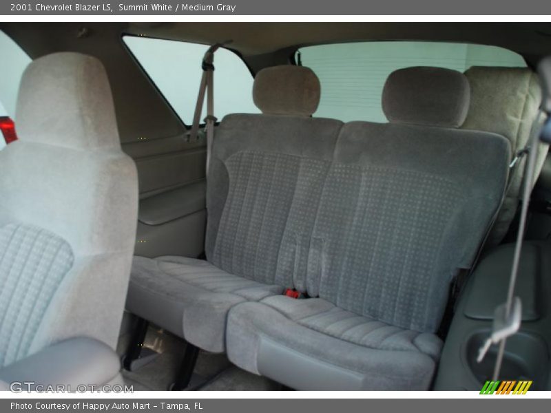 Summit White / Medium Gray 2001 Chevrolet Blazer LS