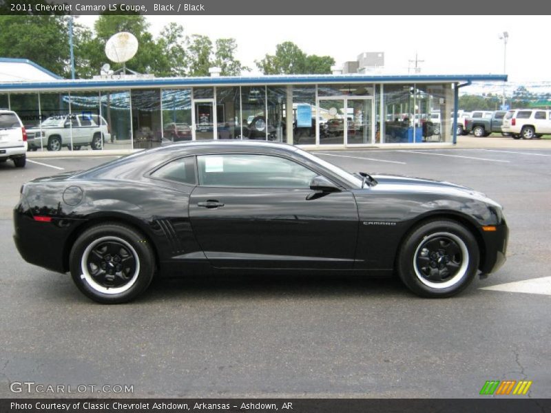 Black / Black 2011 Chevrolet Camaro LS Coupe