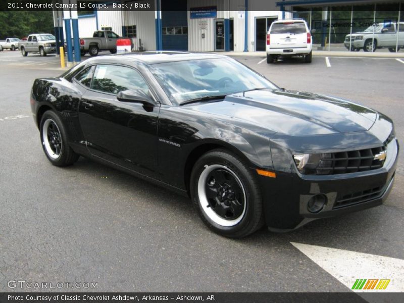 Black / Black 2011 Chevrolet Camaro LS Coupe