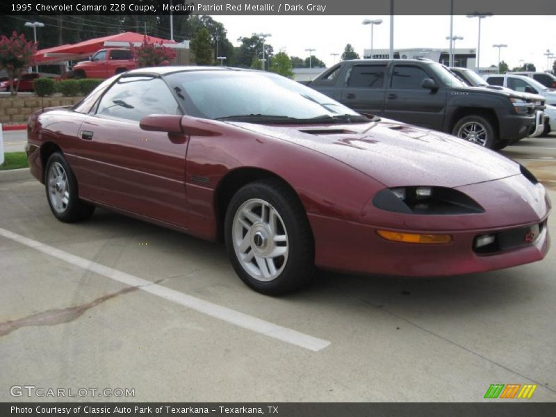 Medium Patriot Red Metallic / Dark Gray 1995 Chevrolet Camaro Z28 Coupe