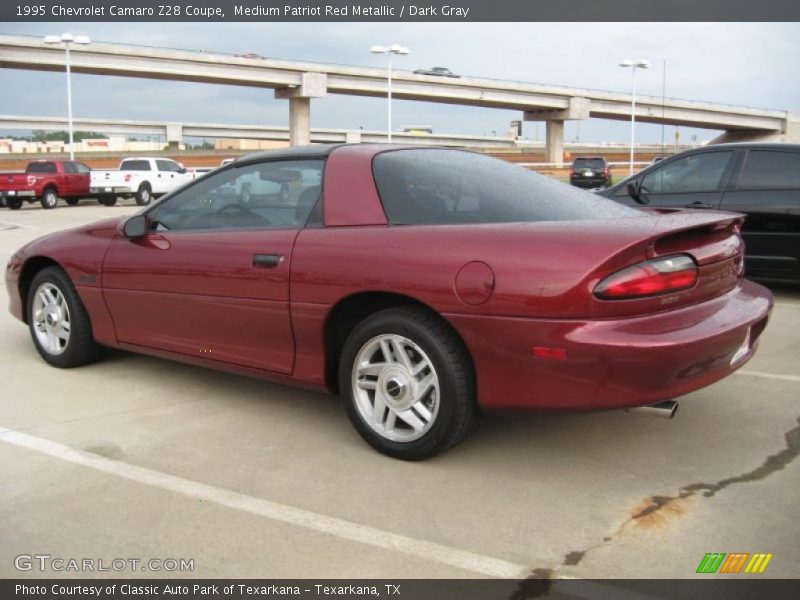 Medium Patriot Red Metallic / Dark Gray 1995 Chevrolet Camaro Z28 Coupe