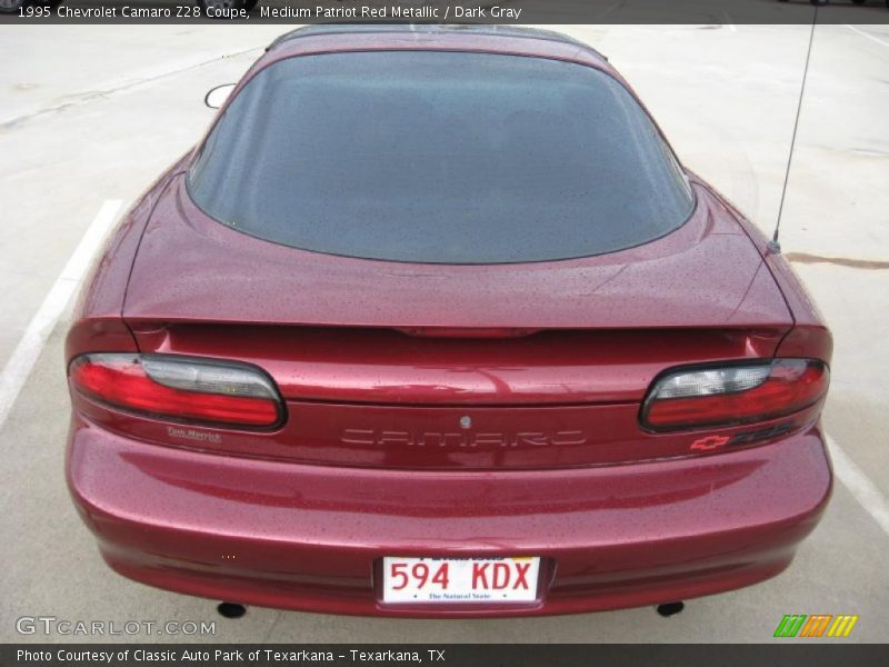 Medium Patriot Red Metallic / Dark Gray 1995 Chevrolet Camaro Z28 Coupe