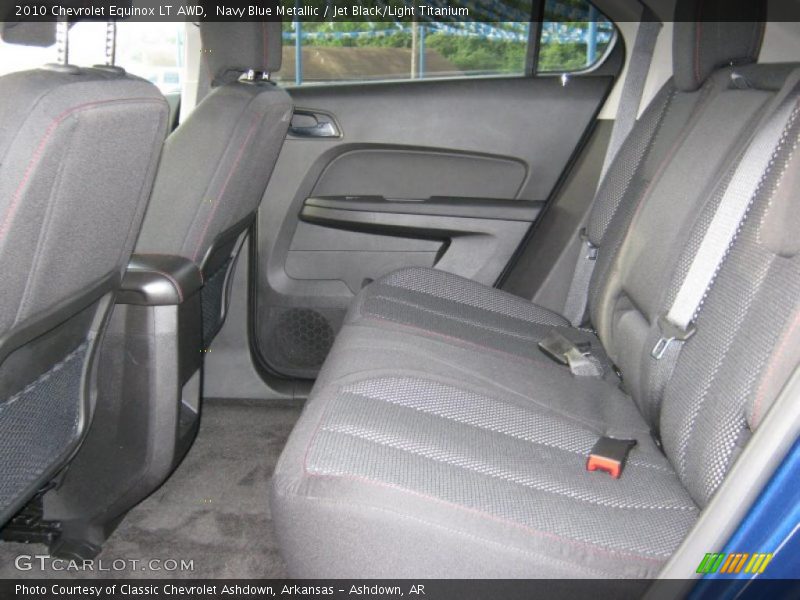 Navy Blue Metallic / Jet Black/Light Titanium 2010 Chevrolet Equinox LT AWD