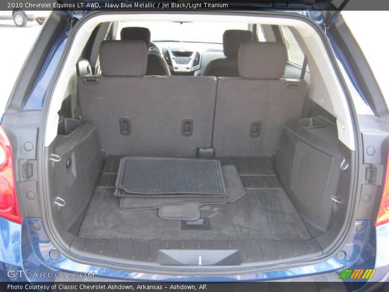 Navy Blue Metallic / Jet Black/Light Titanium 2010 Chevrolet Equinox LT AWD
