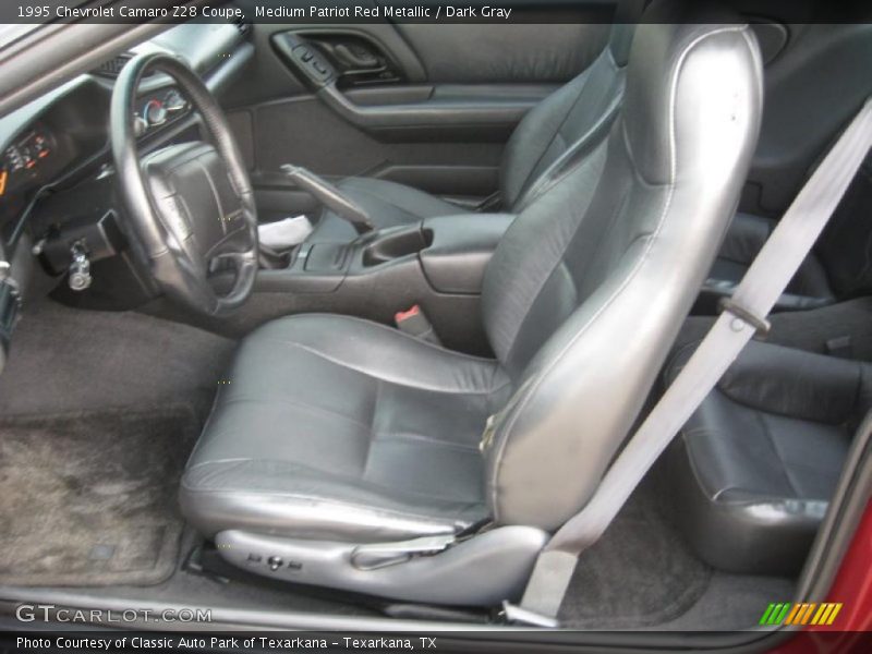 Medium Patriot Red Metallic / Dark Gray 1995 Chevrolet Camaro Z28 Coupe