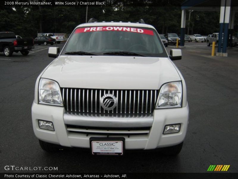 White Suede / Charcoal Black 2008 Mercury Mountaineer