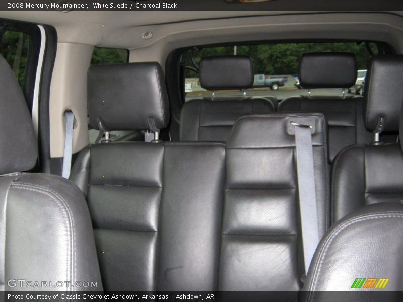 White Suede / Charcoal Black 2008 Mercury Mountaineer