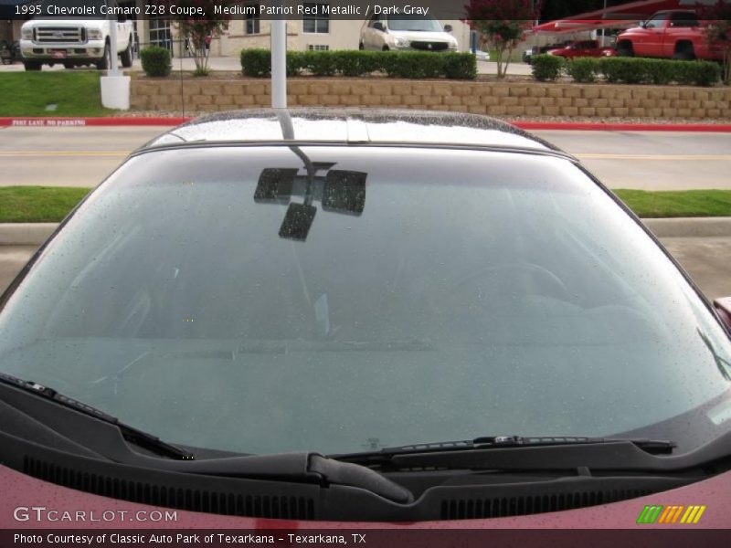 Medium Patriot Red Metallic / Dark Gray 1995 Chevrolet Camaro Z28 Coupe