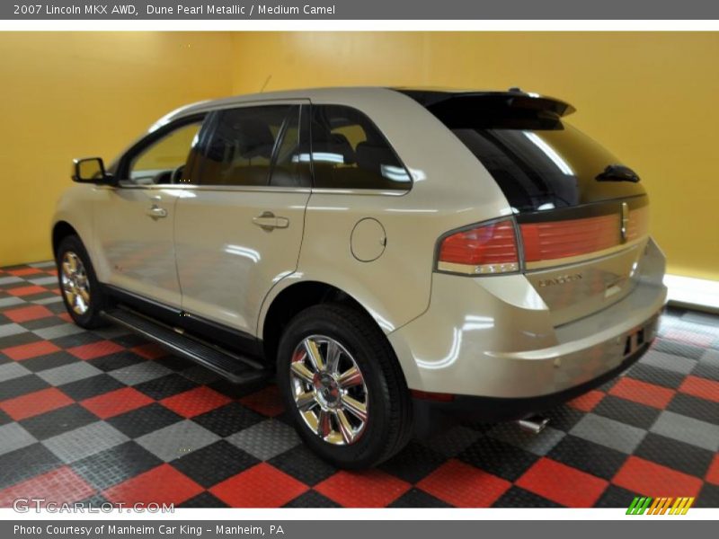 Dune Pearl Metallic / Medium Camel 2007 Lincoln MKX AWD