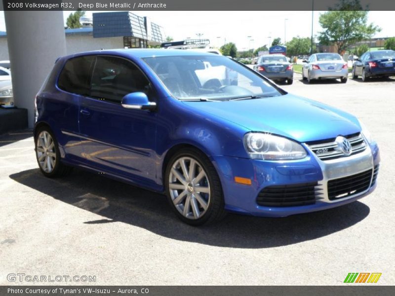 Deep Blue Metallic / Anthracite 2008 Volkswagen R32