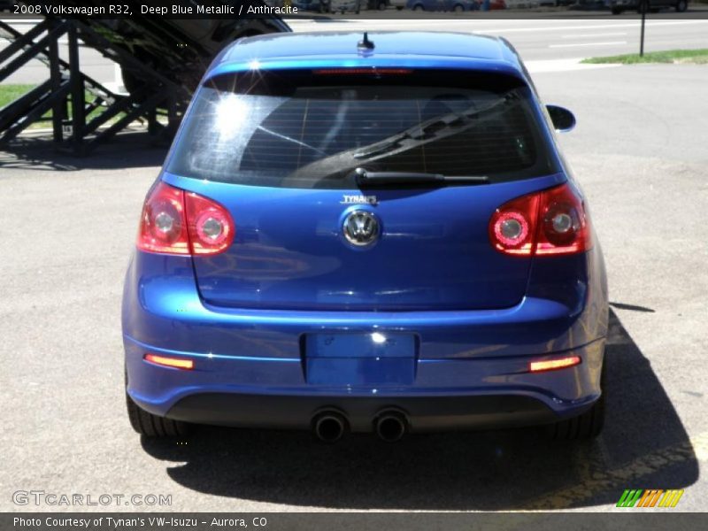 Deep Blue Metallic / Anthracite 2008 Volkswagen R32
