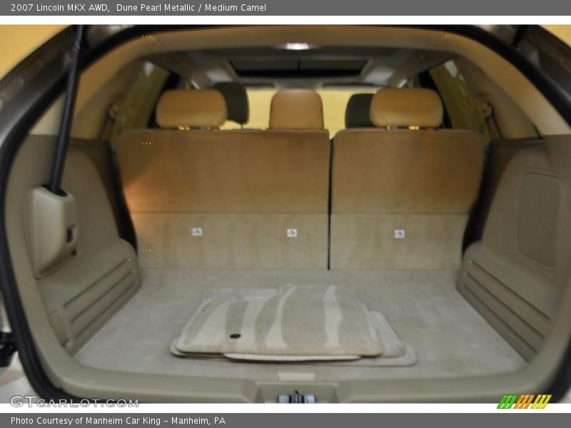 Dune Pearl Metallic / Medium Camel 2007 Lincoln MKX AWD