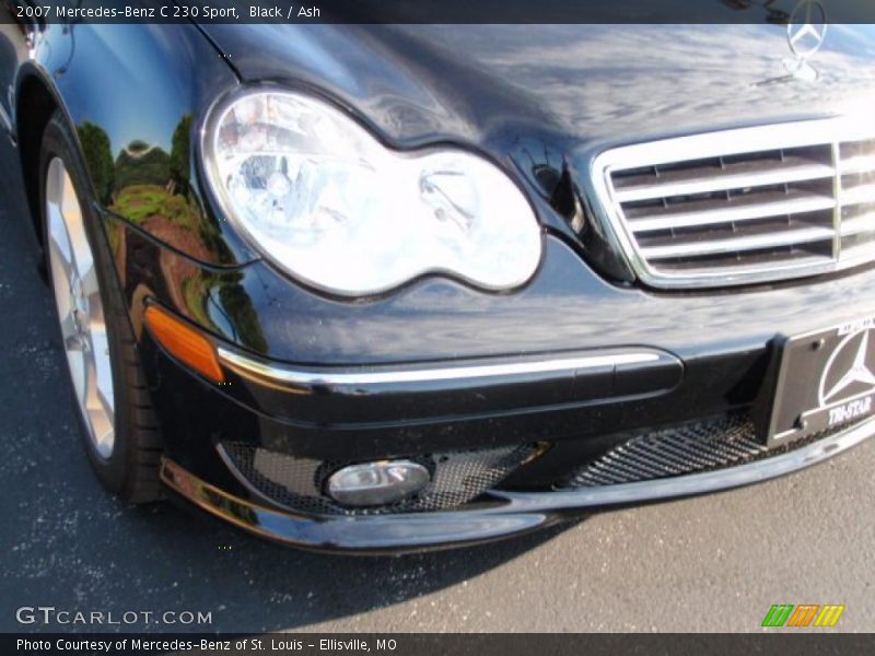 Black / Ash 2007 Mercedes-Benz C 230 Sport