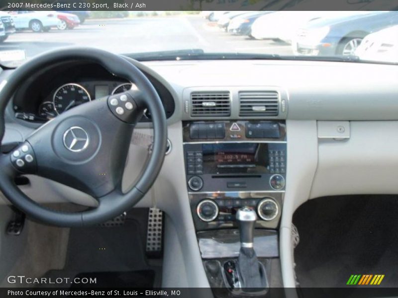 Black / Ash 2007 Mercedes-Benz C 230 Sport