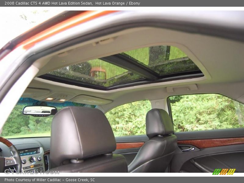 Hot Lava Orange / Ebony 2008 Cadillac CTS 4 AWD Hot Lava Edition Sedan