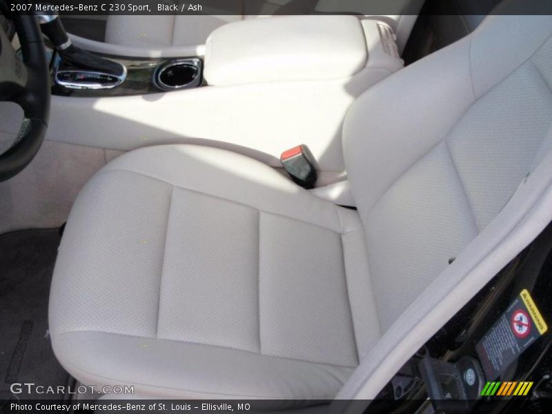 Black / Ash 2007 Mercedes-Benz C 230 Sport