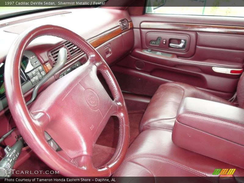 Silvermist Metallic / Pewter 1997 Cadillac DeVille Sedan