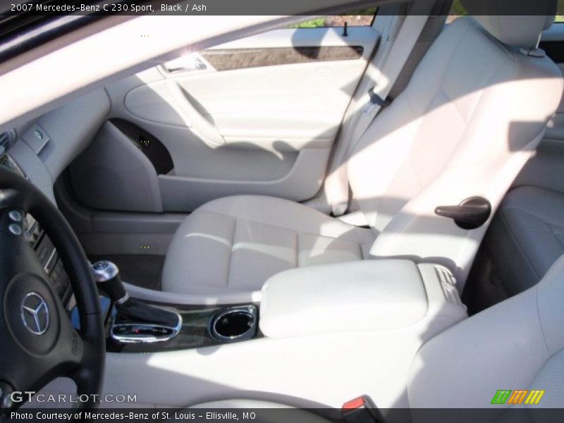 Black / Ash 2007 Mercedes-Benz C 230 Sport