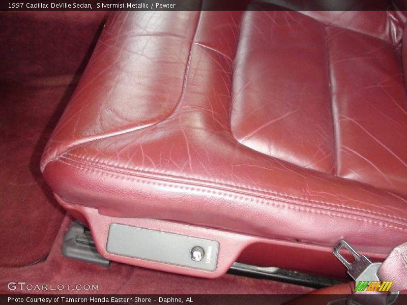 Silvermist Metallic / Pewter 1997 Cadillac DeVille Sedan