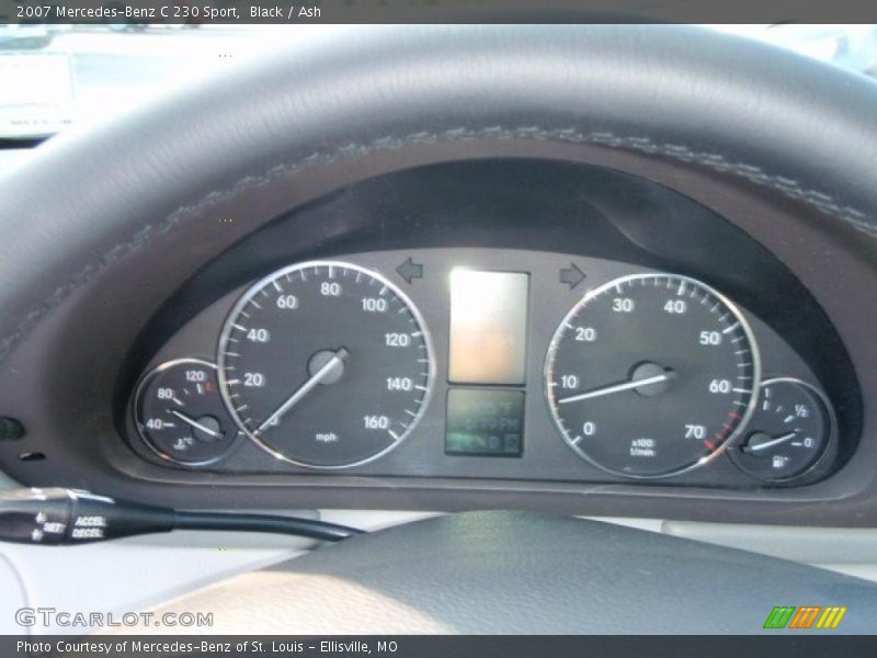 Black / Ash 2007 Mercedes-Benz C 230 Sport