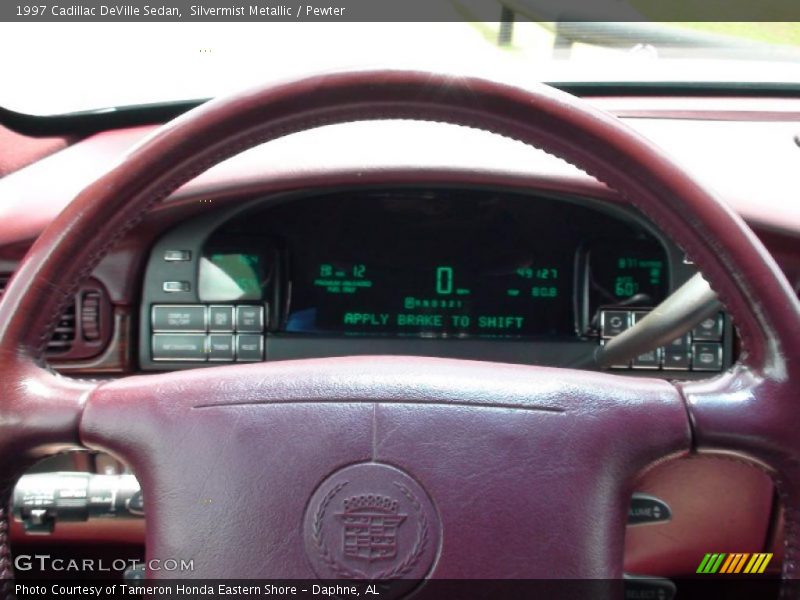 Silvermist Metallic / Pewter 1997 Cadillac DeVille Sedan