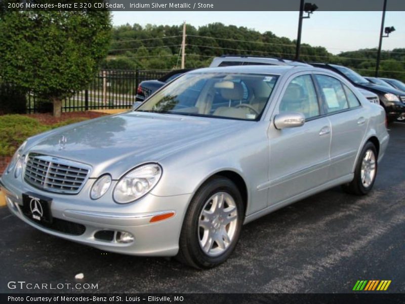 Iridium Silver Metallic / Stone 2006 Mercedes-Benz E 320 CDI Sedan