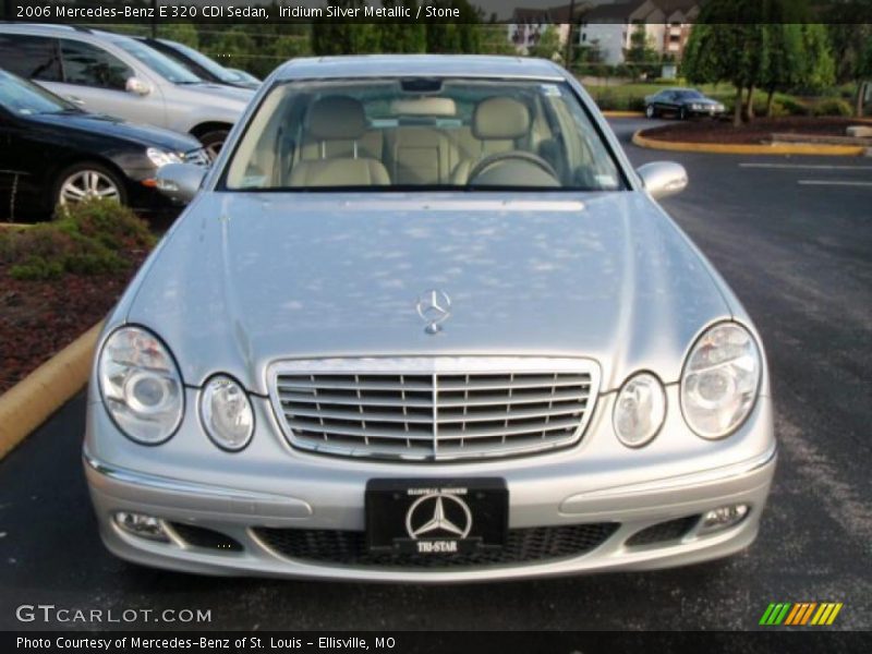Iridium Silver Metallic / Stone 2006 Mercedes-Benz E 320 CDI Sedan
