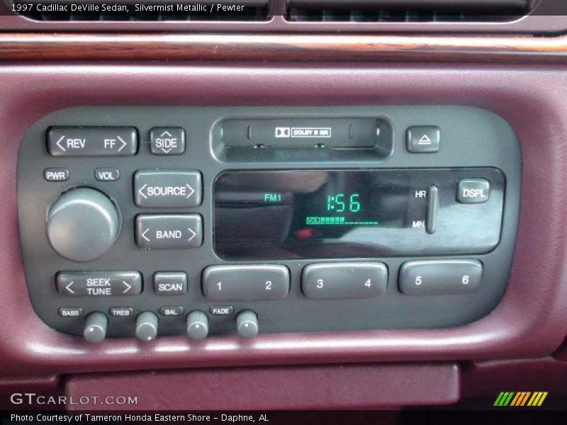 Silvermist Metallic / Pewter 1997 Cadillac DeVille Sedan