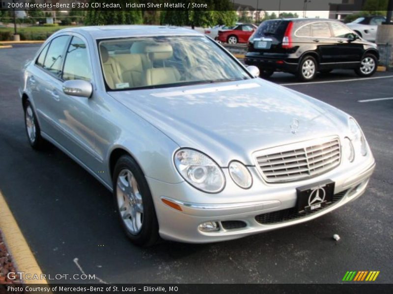 Iridium Silver Metallic / Stone 2006 Mercedes-Benz E 320 CDI Sedan