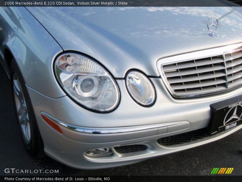Iridium Silver Metallic / Stone 2006 Mercedes-Benz E 320 CDI Sedan