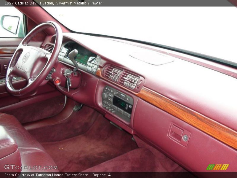 Silvermist Metallic / Pewter 1997 Cadillac DeVille Sedan