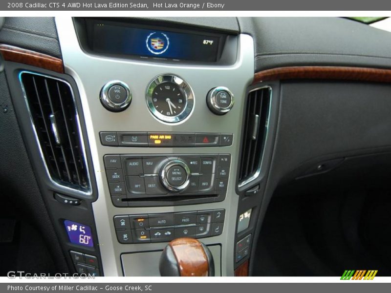 Hot Lava Orange / Ebony 2008 Cadillac CTS 4 AWD Hot Lava Edition Sedan