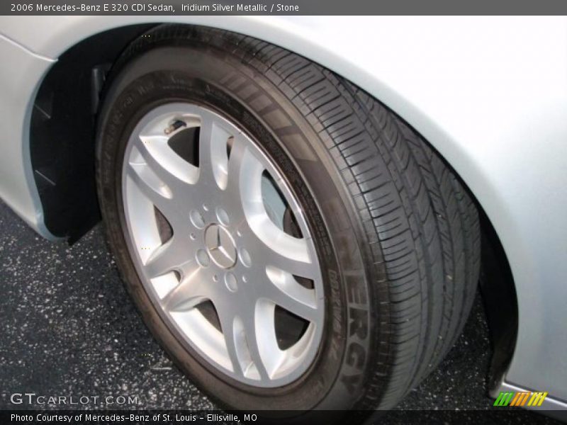 Iridium Silver Metallic / Stone 2006 Mercedes-Benz E 320 CDI Sedan