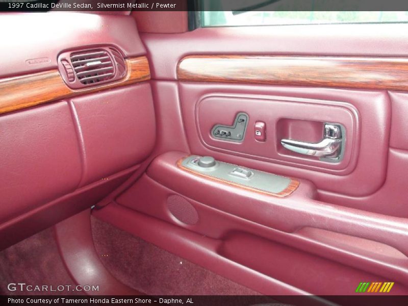 Silvermist Metallic / Pewter 1997 Cadillac DeVille Sedan