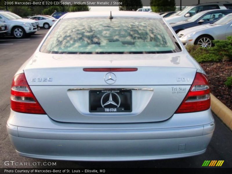Iridium Silver Metallic / Stone 2006 Mercedes-Benz E 320 CDI Sedan