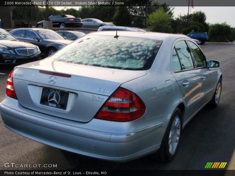 Iridium Silver Metallic / Stone 2006 Mercedes-Benz E 320 CDI Sedan
