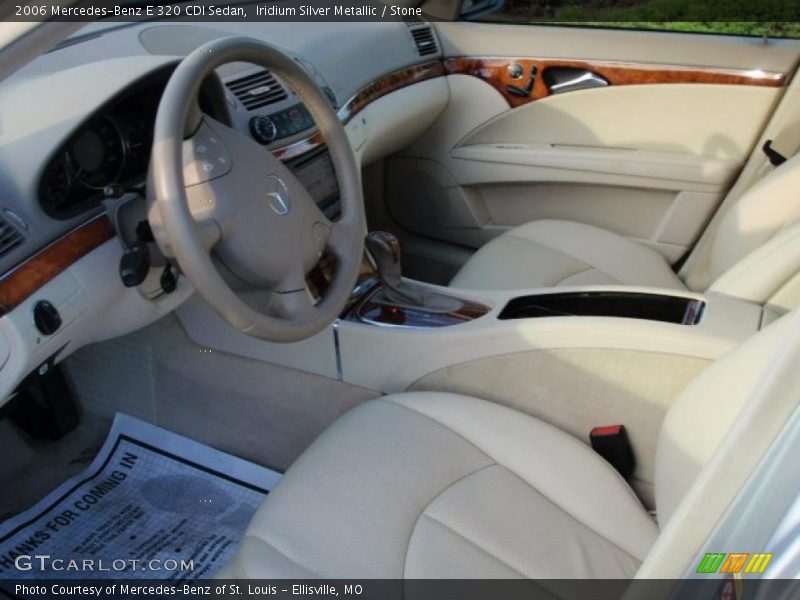 Iridium Silver Metallic / Stone 2006 Mercedes-Benz E 320 CDI Sedan