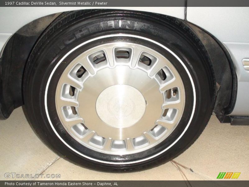 Silvermist Metallic / Pewter 1997 Cadillac DeVille Sedan