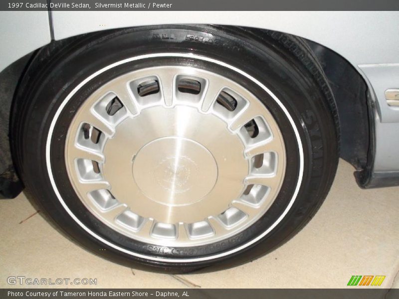 Silvermist Metallic / Pewter 1997 Cadillac DeVille Sedan